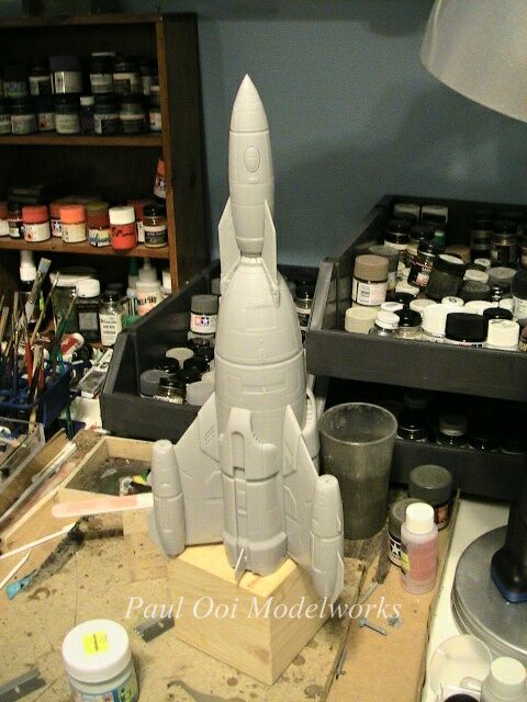 Mercury 9 – 60's Era Space Rocket